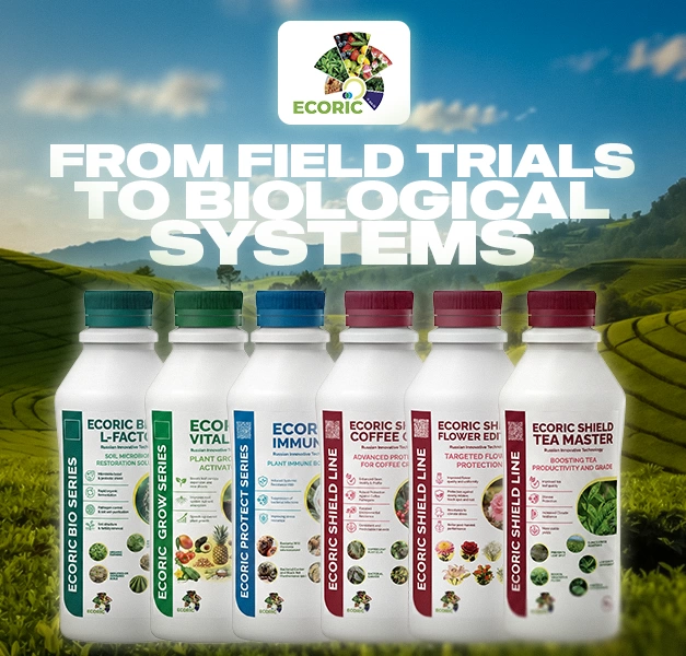 From Field Trials to Biological Systems: The Evolution of EcoRic in Agriculture
