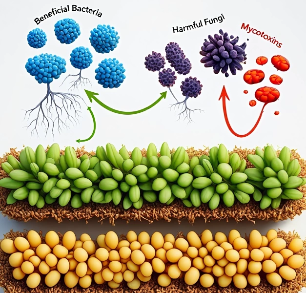 Reducing Mycotoxins in Animal Feed with EcoRic Biofungicide: An Integrated Biological Approach