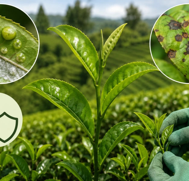 Tea Blister Blight and Brown Blight in Kenya: Identification, Prevention and Sustainable Control