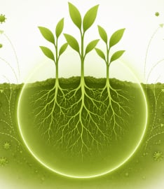 create a natural barrier