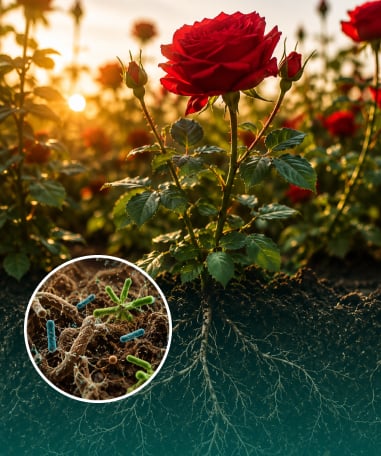 Biological protection against plant diseases with EcoRic Bio Series