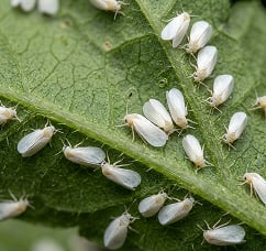 Regions with high whitefly pressure